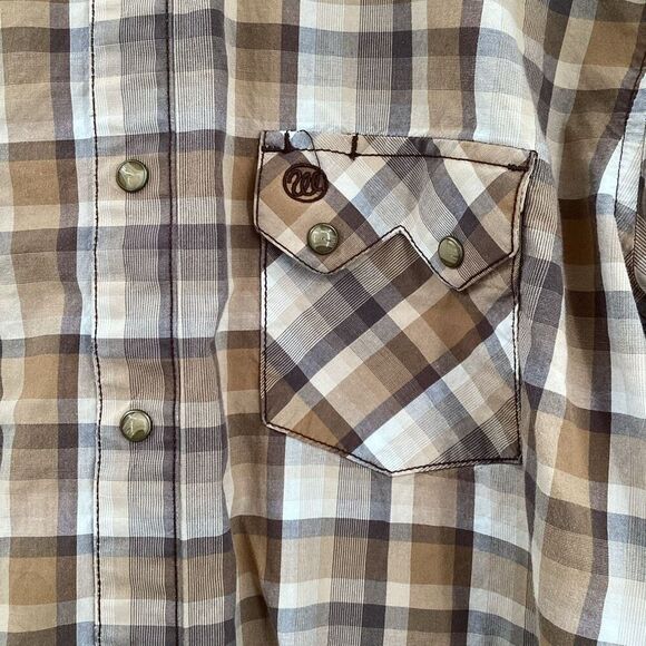 Men’s Wrangler Retro‎ Pearl Snap Shirt - XL - Picture 4 of 8